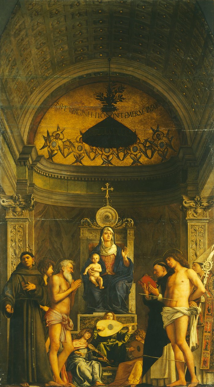 Retablo de San Giobbe de Giovanni Bellini