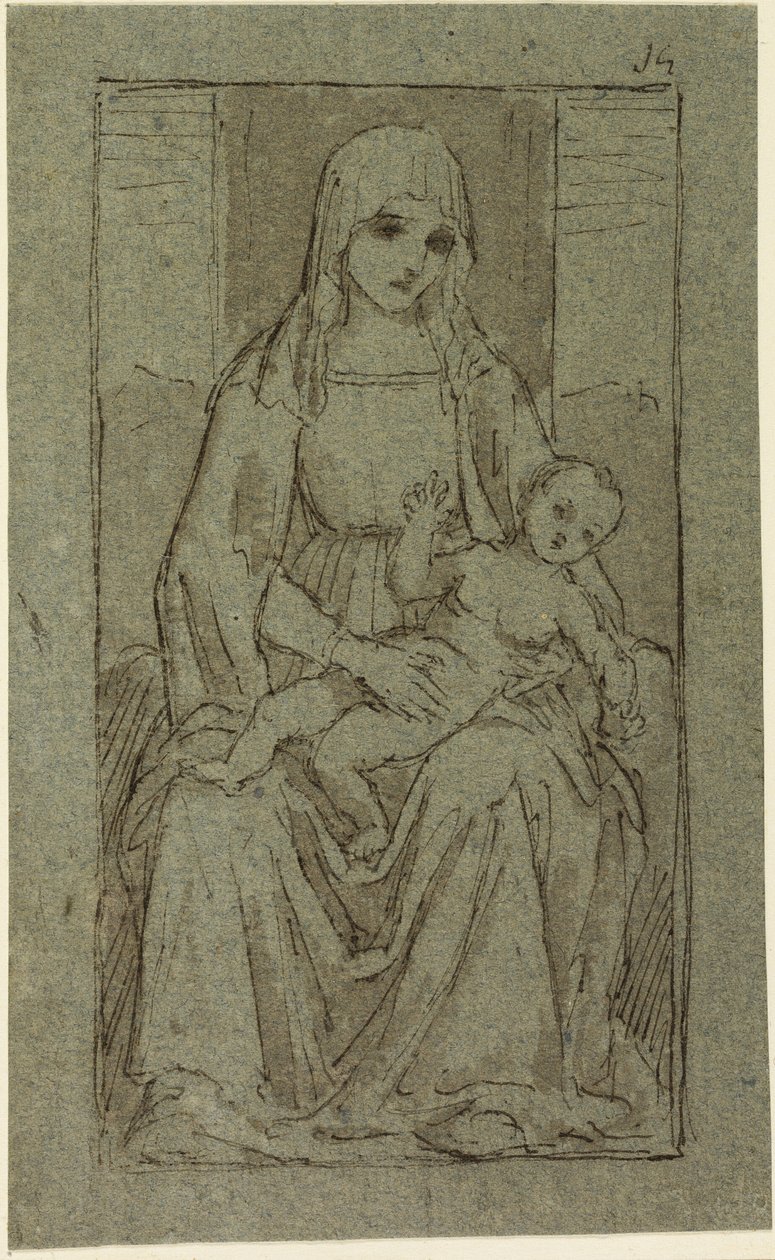 Virgen y Niño de Giovanni Bellini