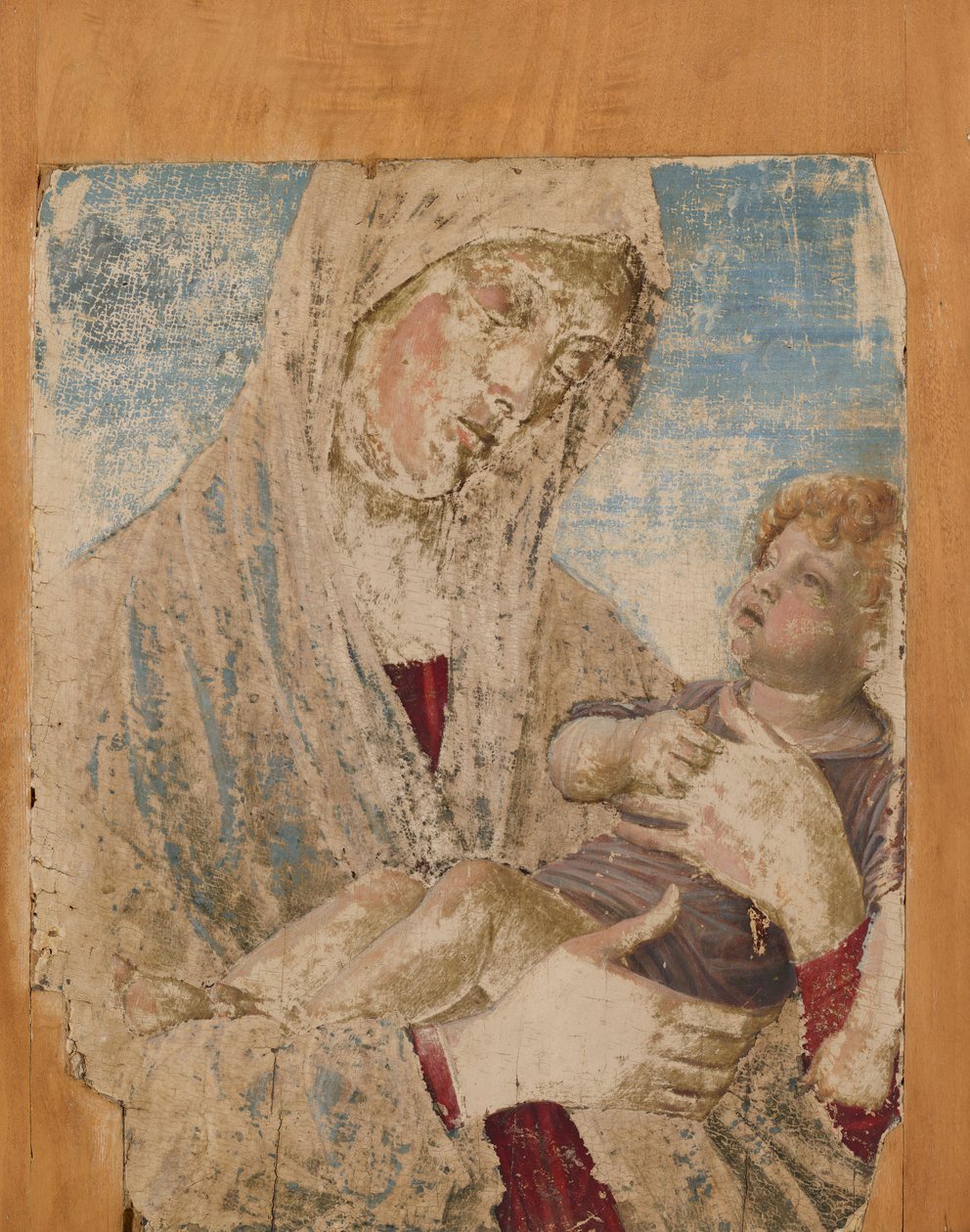 Virgen y niña de Giovanni Bellini