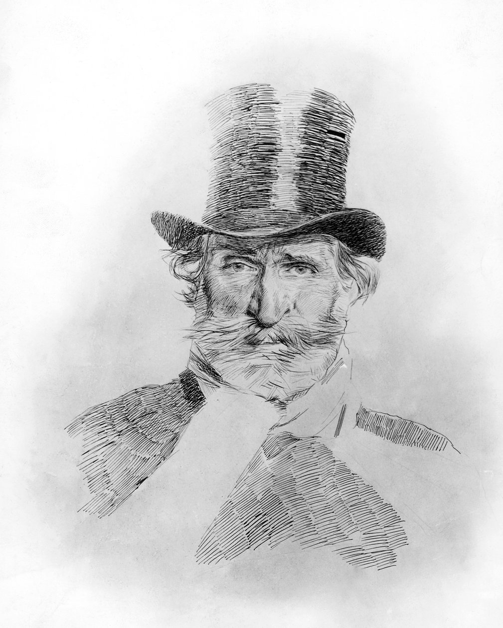 Retrato de Giuseppe Verdi de Giovanni Boldini