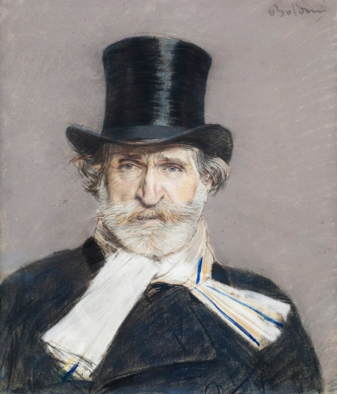 Retrato de Giuseppe Verdi de Giovanni Boldini