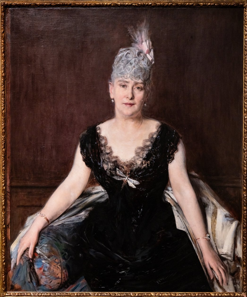 Retrato de Madame Seligman de Giovanni Boldini