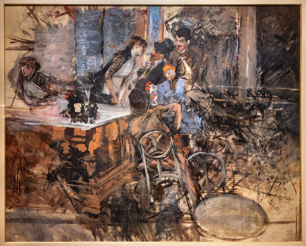 El bar del Folies Bergère de Giovanni Boldini