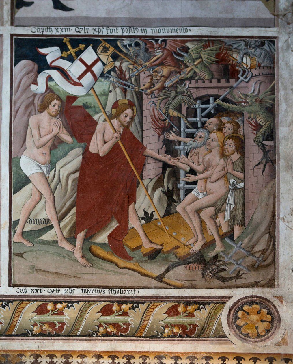 Descenso al infierno, c.1492 de Giovanni Canavesio