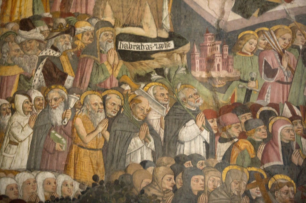 Juicio Final, c.1492 (detalle) de Giovanni Canavesio