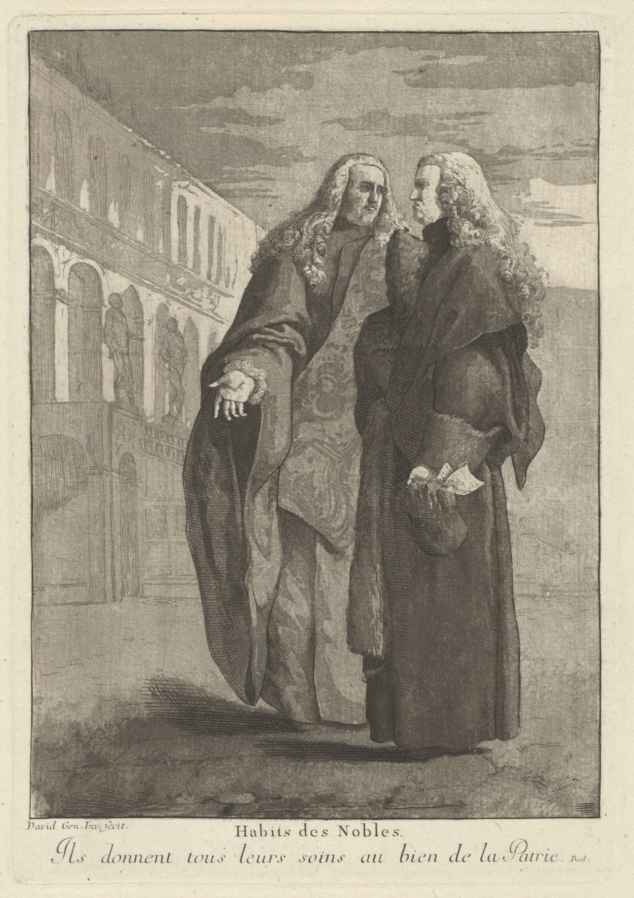 Vestimenta de los Nobles de Giovanni David