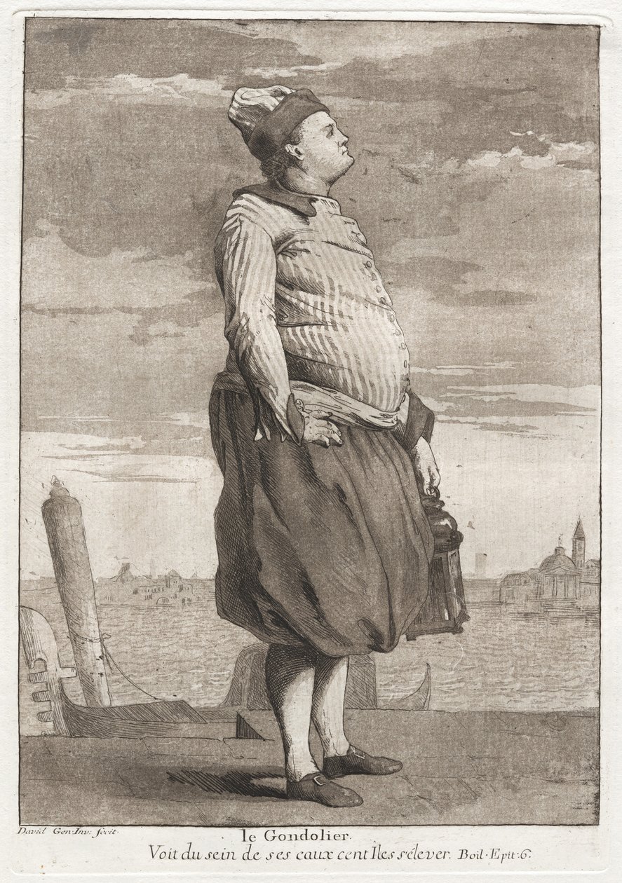 El Gondolero de Giovanni David