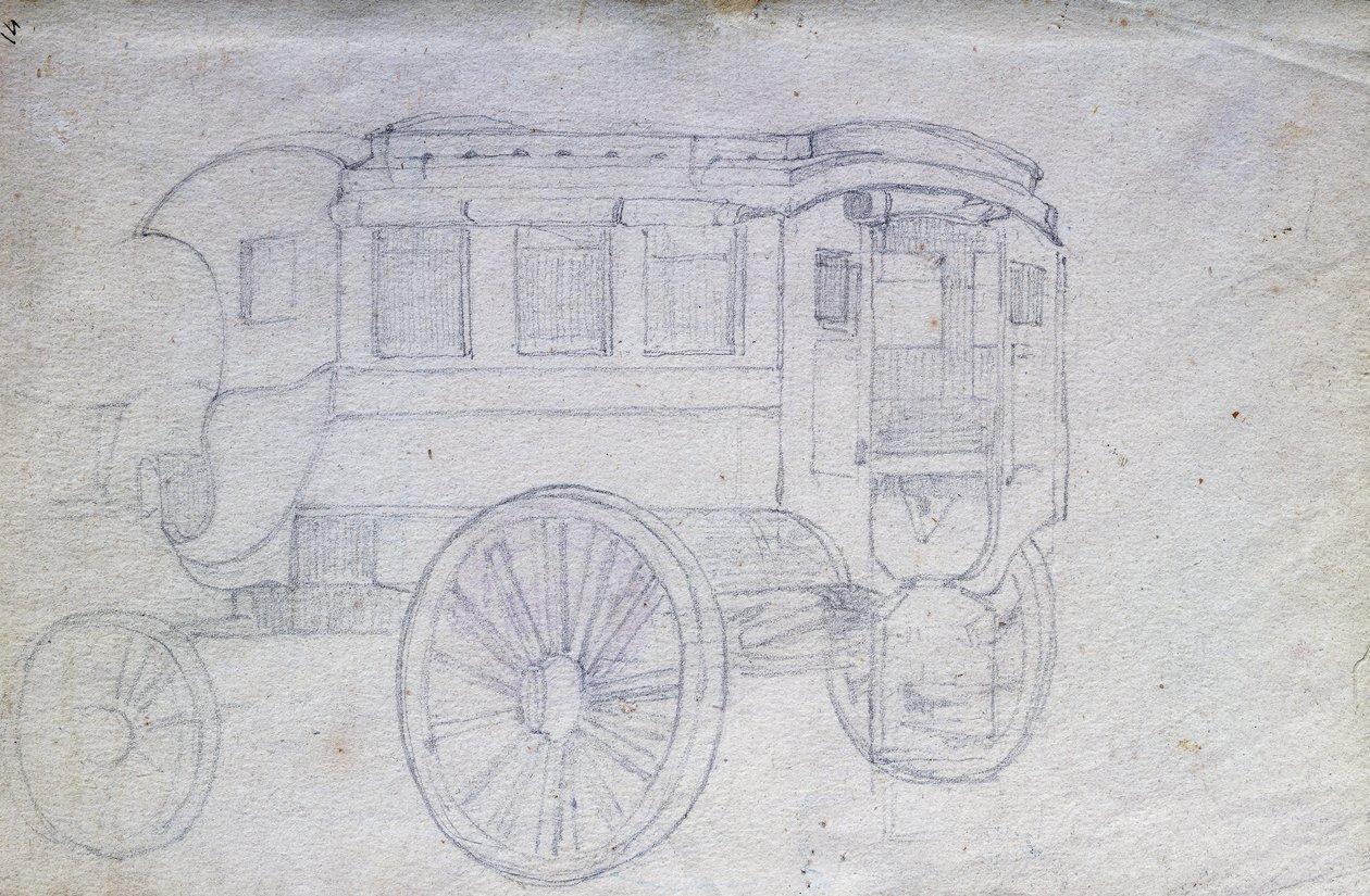 Carruaje de Giovanni Fattori