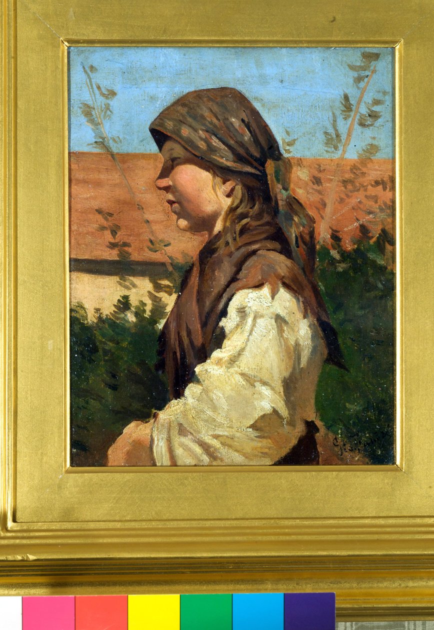 La boscaiola de Giovanni Fattori