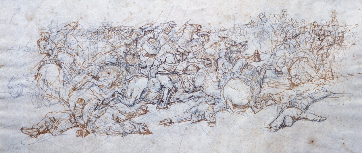 Carga de Ulanos de Giovanni Fattori