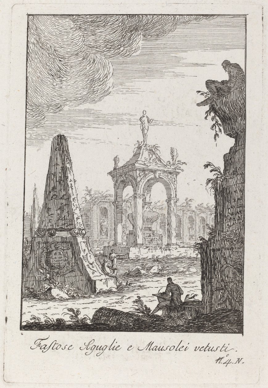 Fastuosas Agujas y Mausoleos Vetustos de Giovanni Francesco Costa