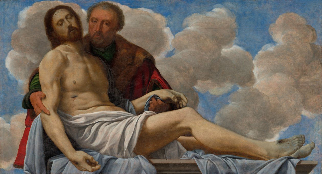 Cristo con José de Arimatea de Giovanni Girolamo Savoldo