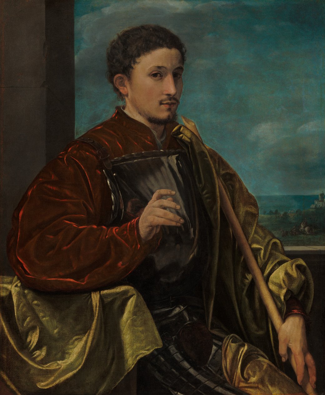 Retrato de un caballero de Giovanni Girolamo Savoldo