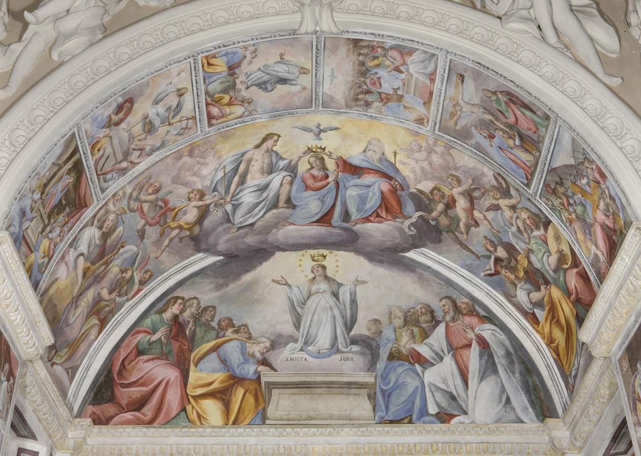 Virgen Anunciada de Giovanni Mauro della Rovere