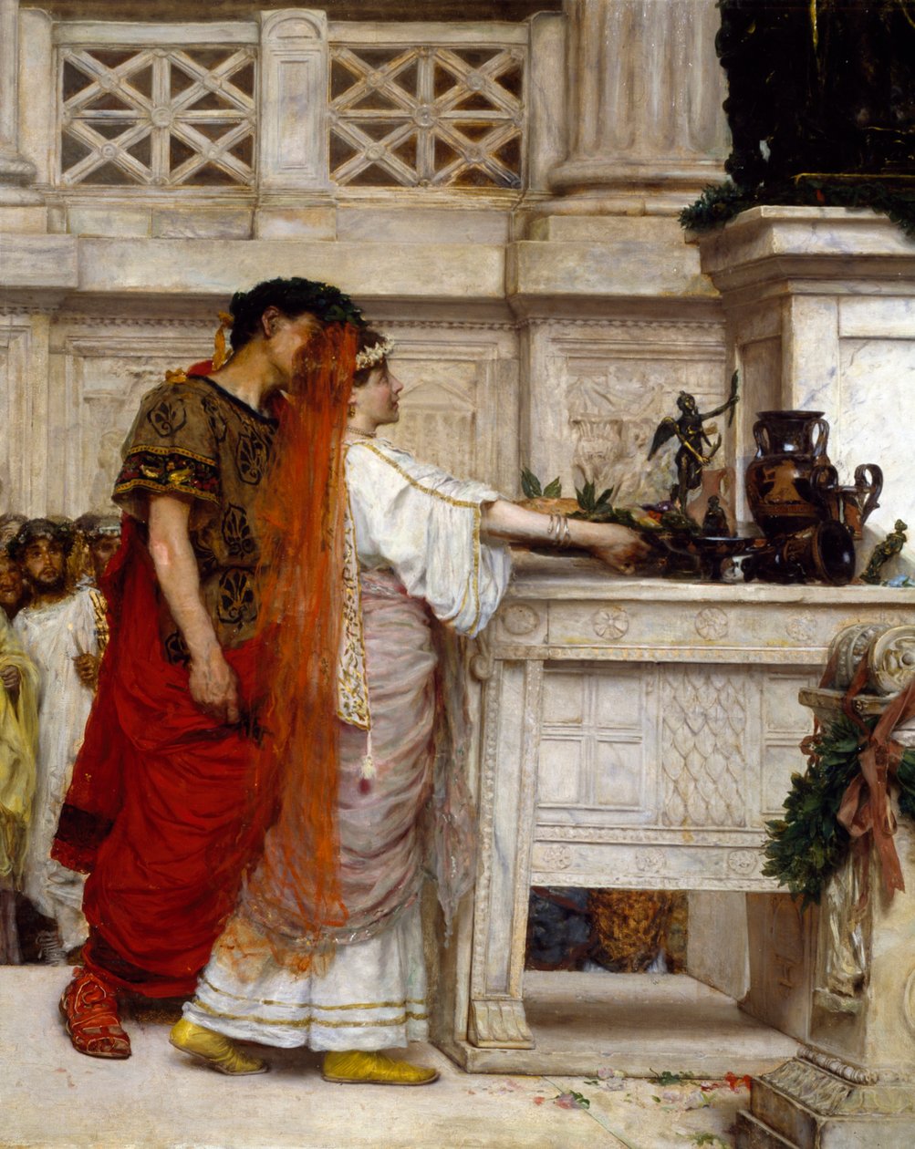 Propuesta de matrimonio (detalle) de Giovanni Muzzioli