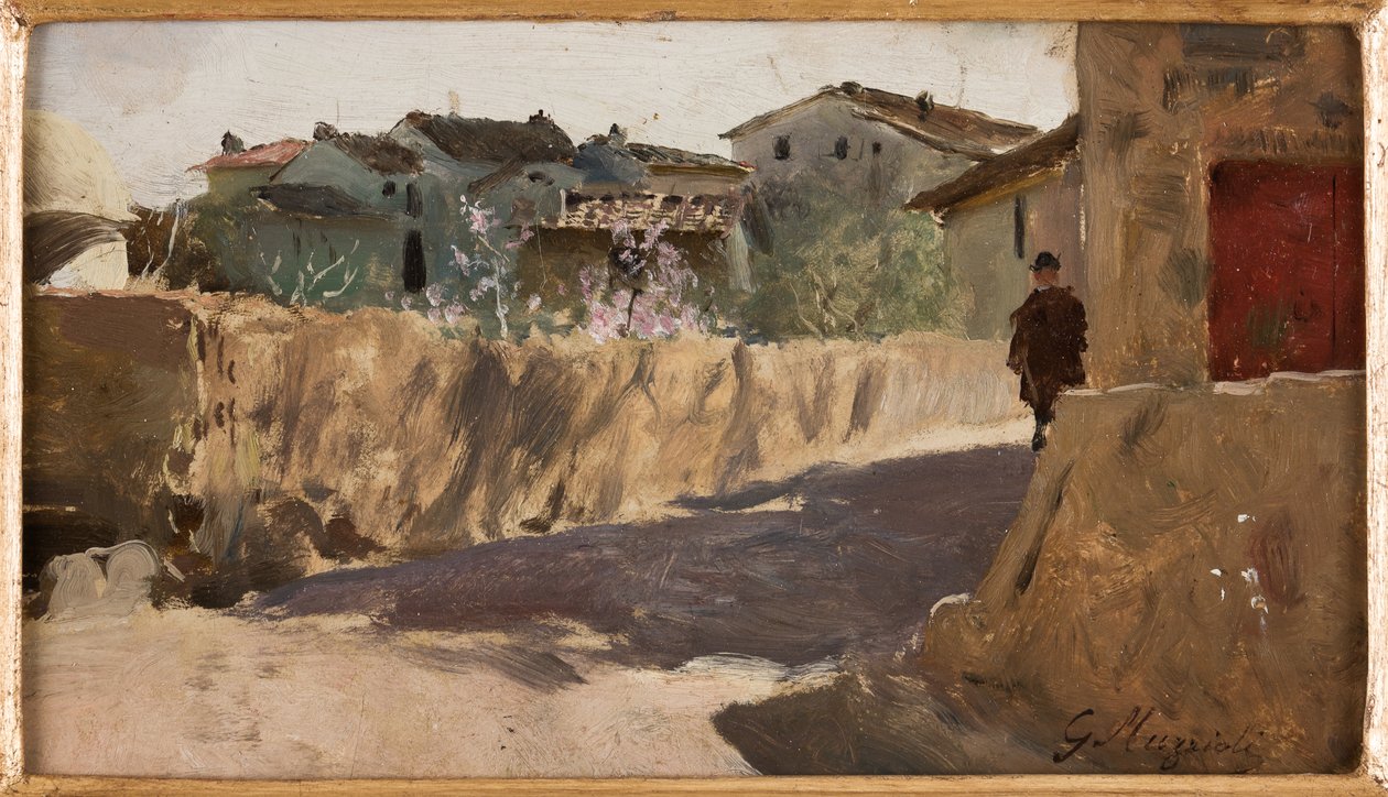 Paisaje de la Toscana de Giovanni Muzzioli