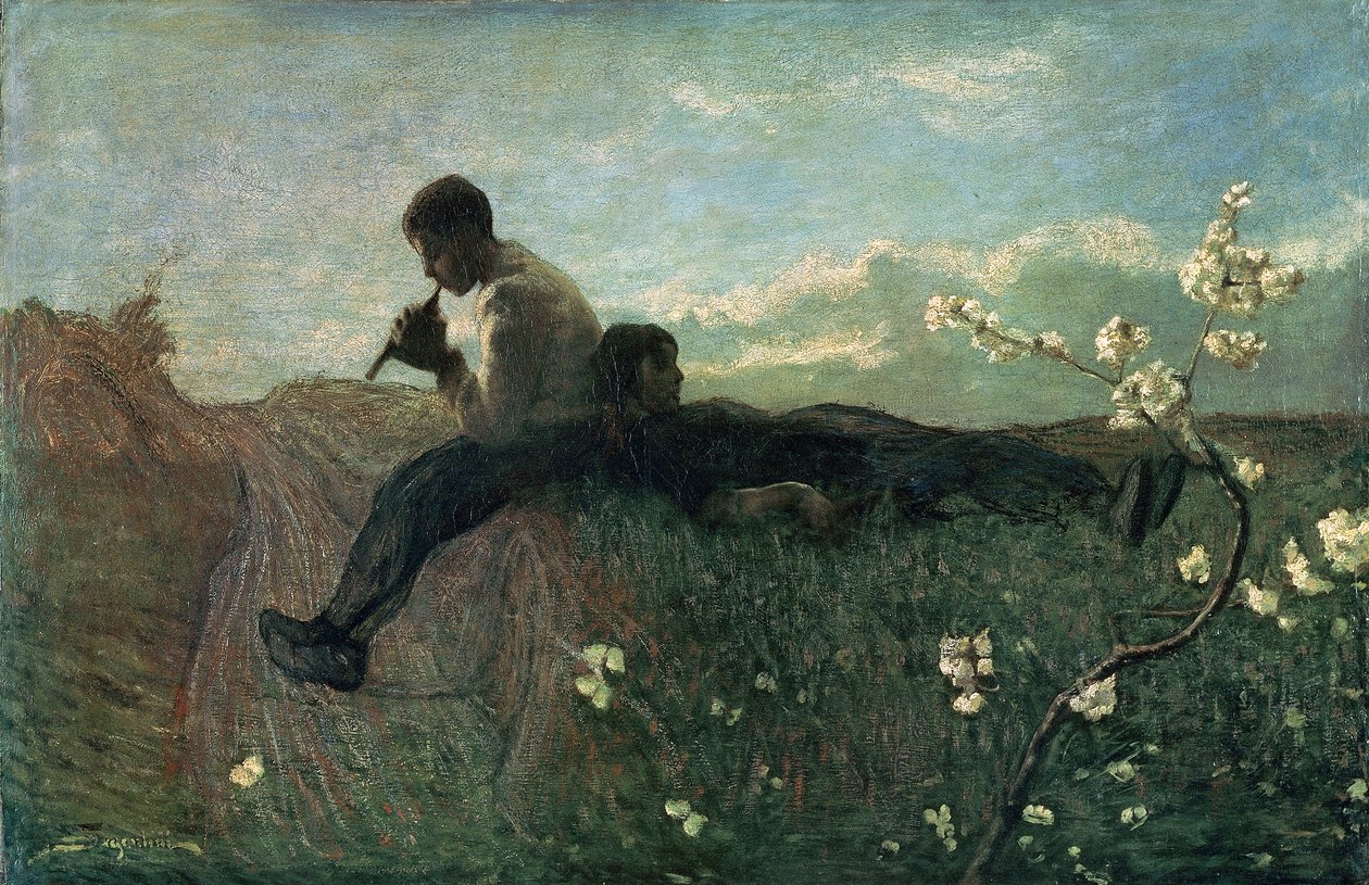 Idilio de Giovanni Segantini