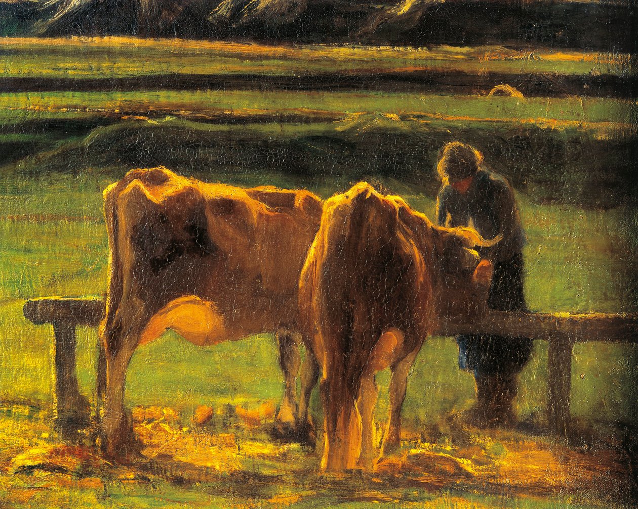 Italia, Roma, Alla Stanga de Giovanni Segantini