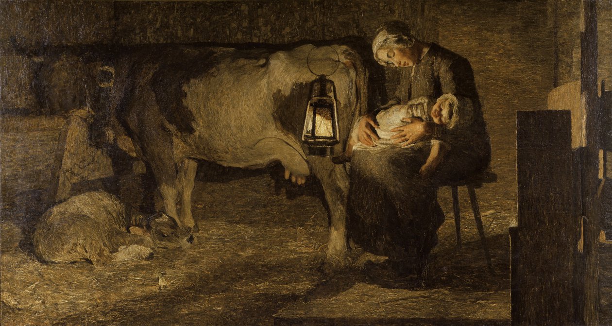 Le due madri de Giovanni Segantini
