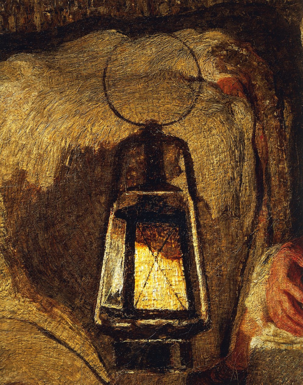 Las Dos Madres (detalle) de Giovanni Segantini