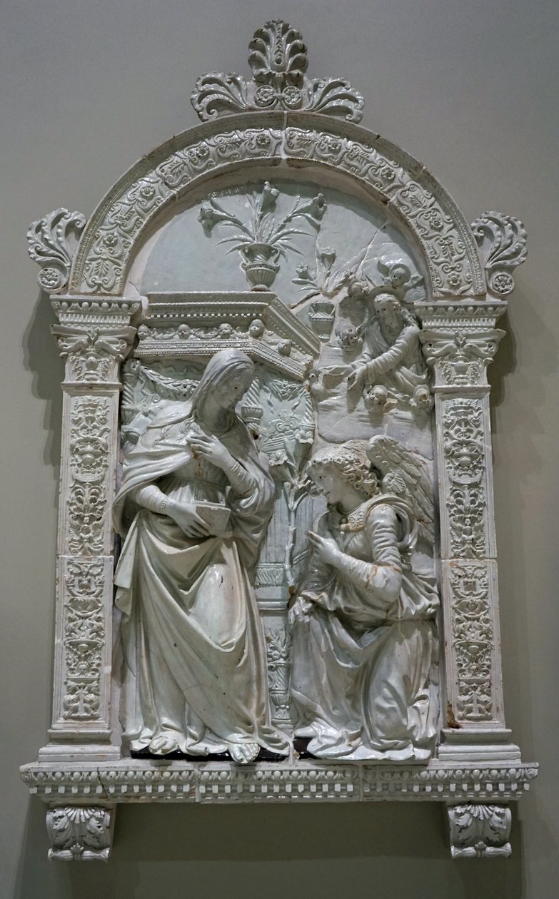 La Anunciación de Giovanni della Robbia