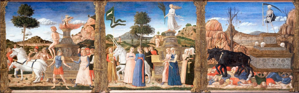 Los triunfos de Petrarca de Girolamo da Cremona