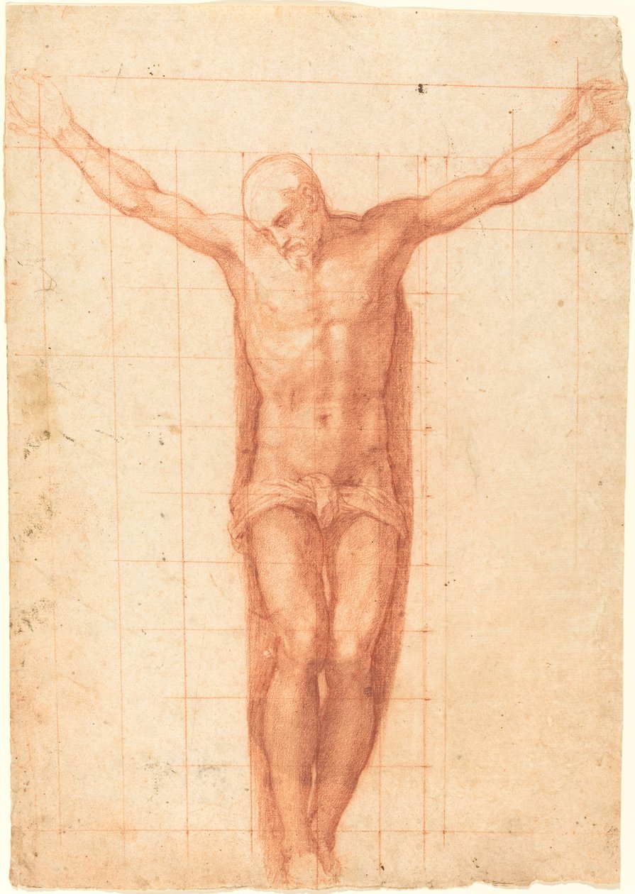 Cristo en la Cruz de Girolamo Muziano