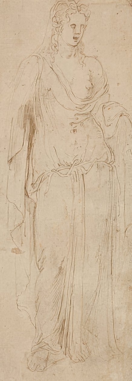 Figura de pie. Alrededor de 1530/50 (?) de Girolamo da Carpi
