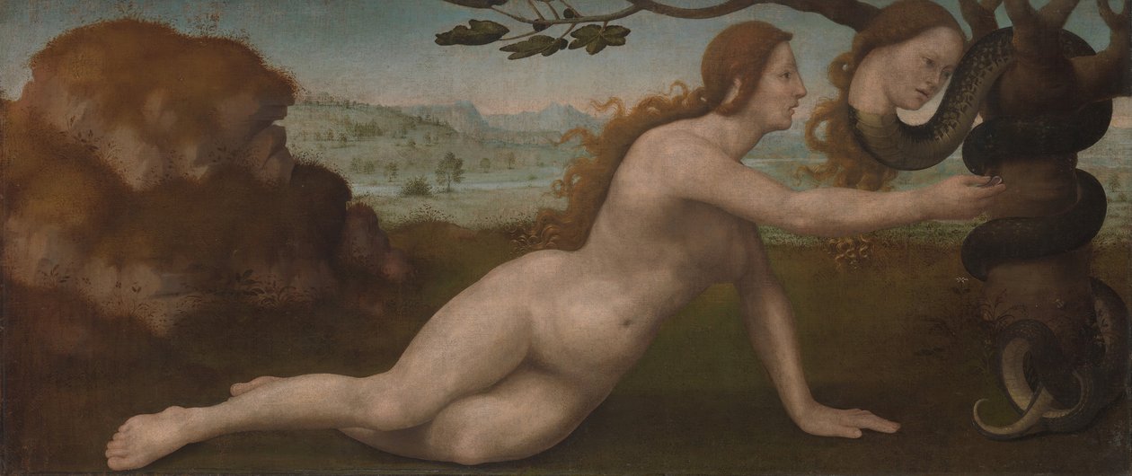 Adán, Eva de Giuliano Bugiardini