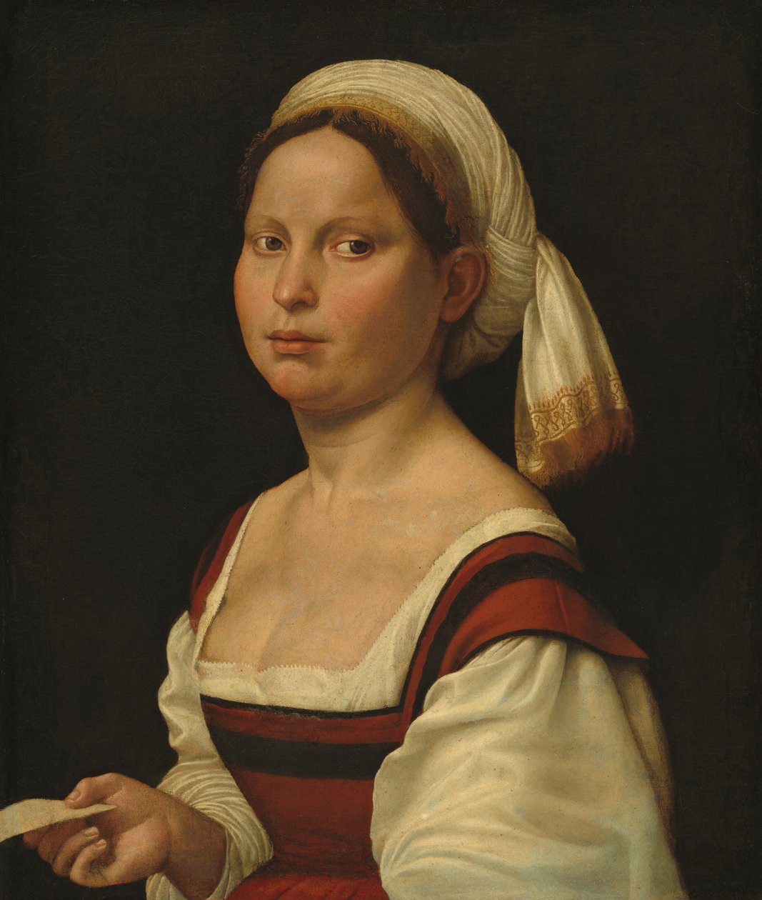 Retrato de una joven de Giuliano Bugiardini