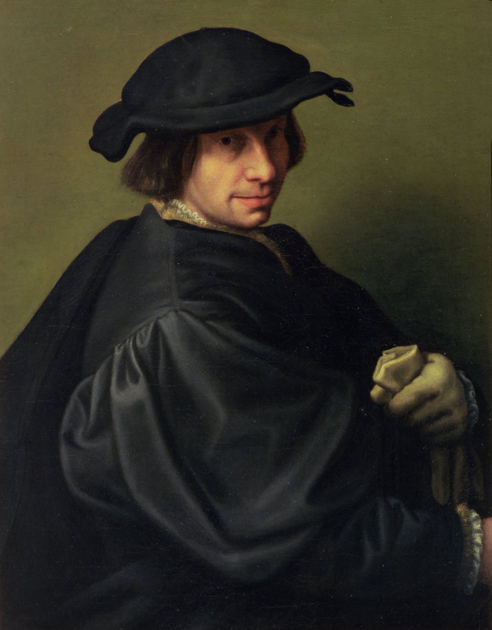 Retrato de Galeazzo Campi (1475-1536) el padre del artista, c.1530-40 de Giulio Campi