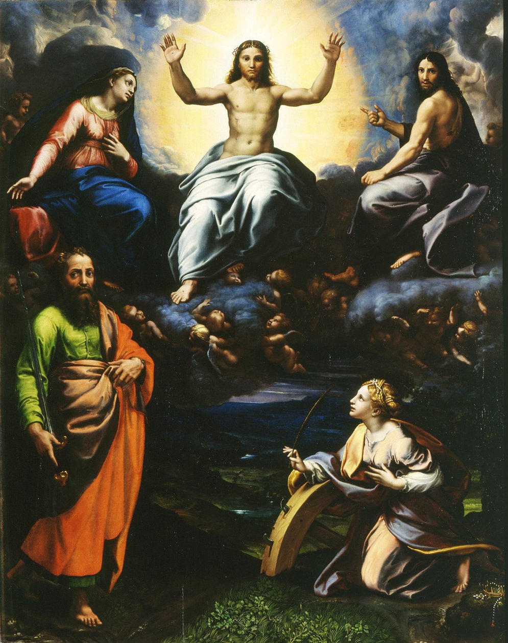 Deesis de Giulio Romano