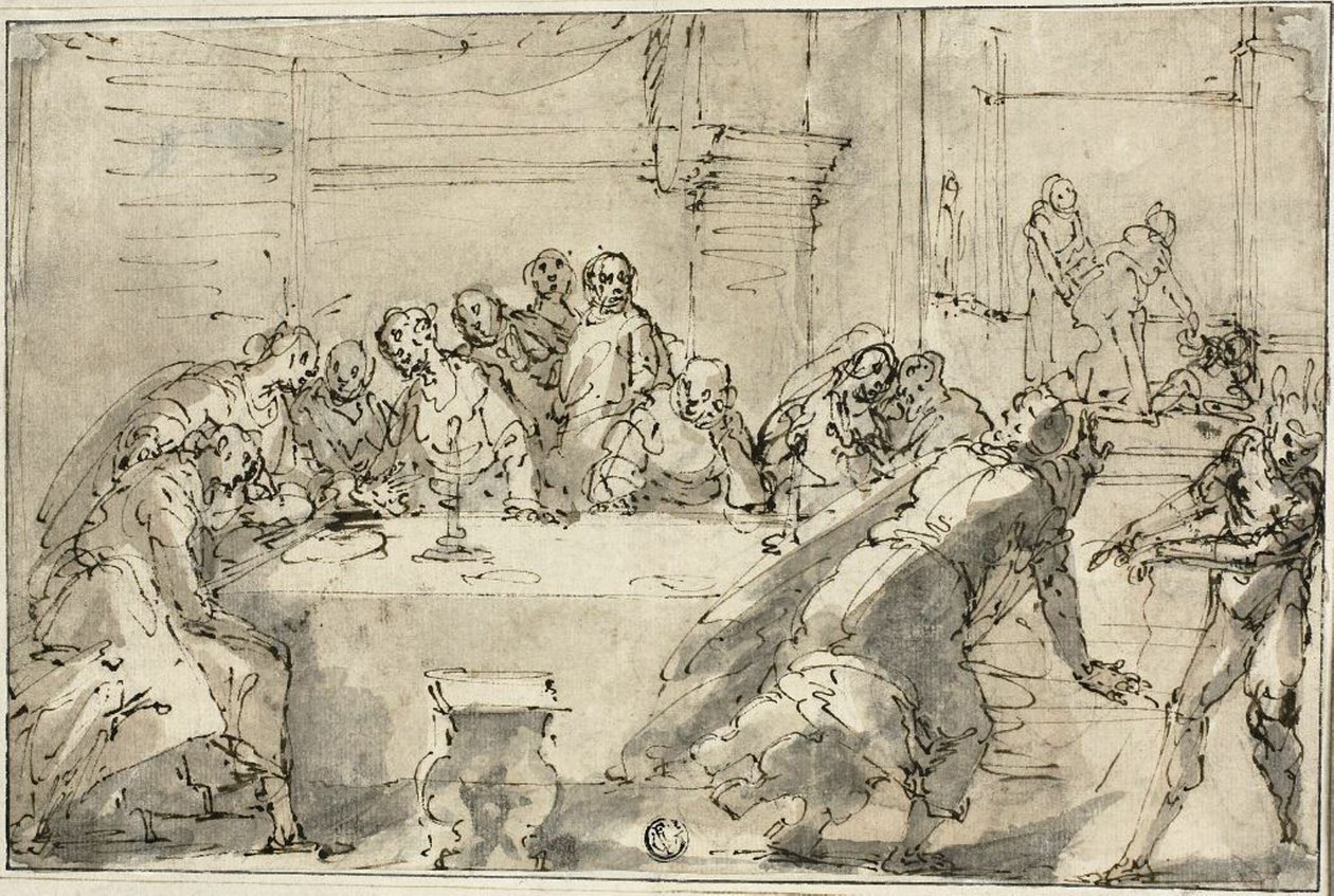 La última cena de Giulio Benso