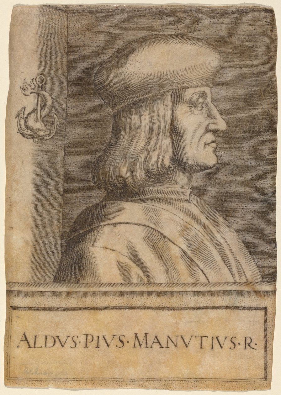 Aldus Pius Manutius de Giulio Campagnola