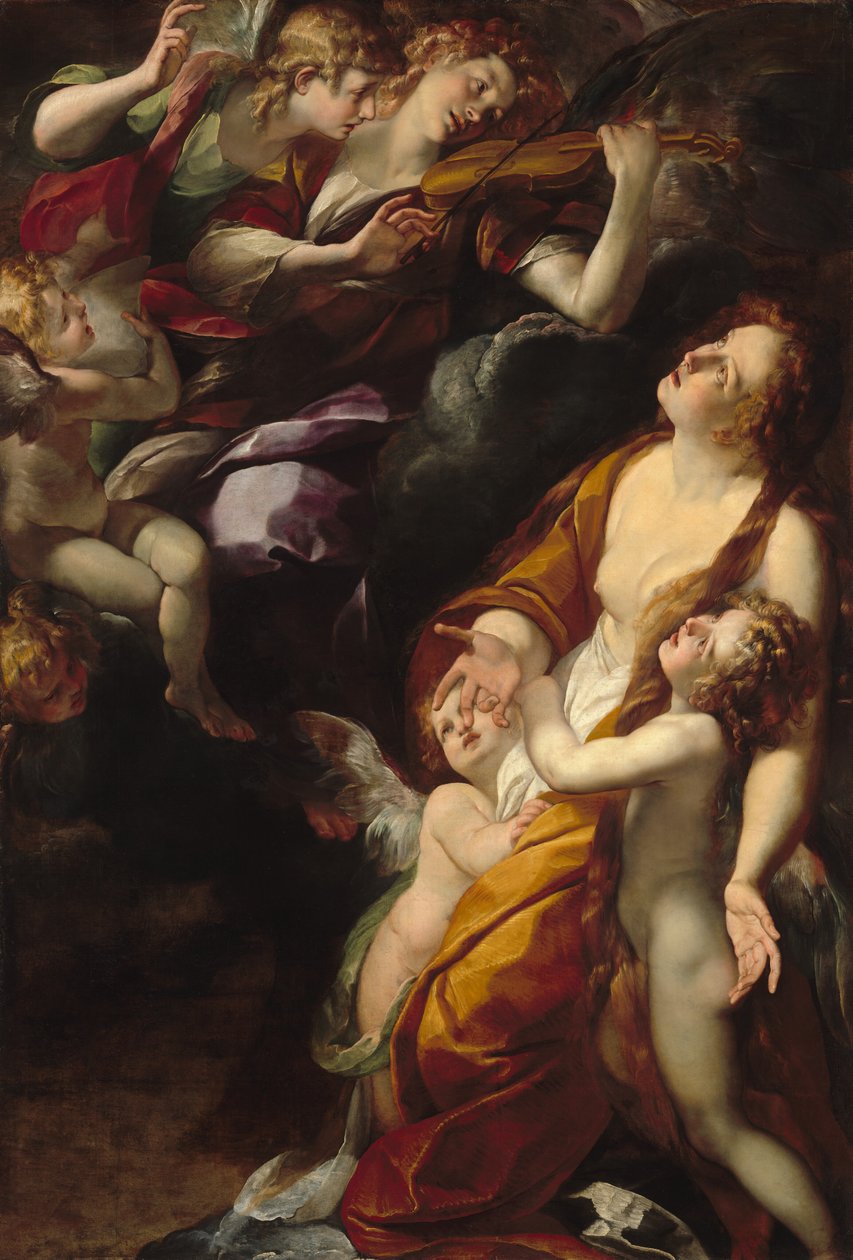 El Éxtasis de la Magdalena de Giulio Cesare Procaccini