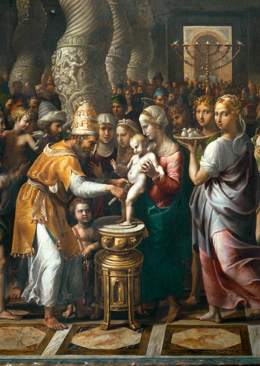 Circuncisión ... de Giulio Romano