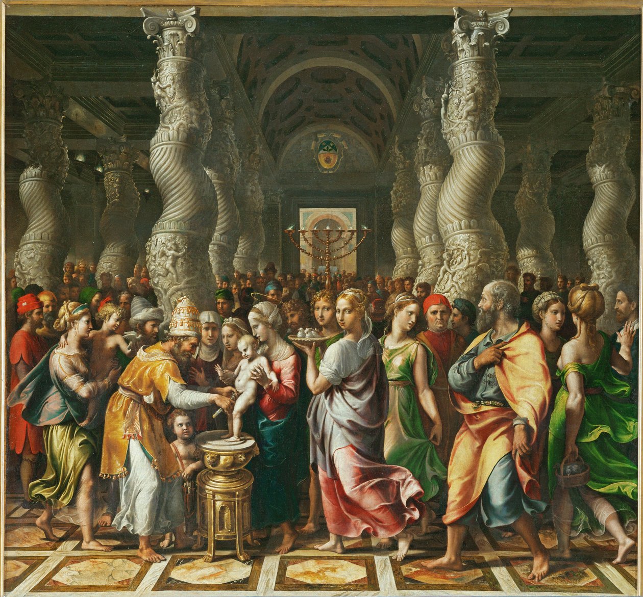 Circuncisión ... de Giulio Romano