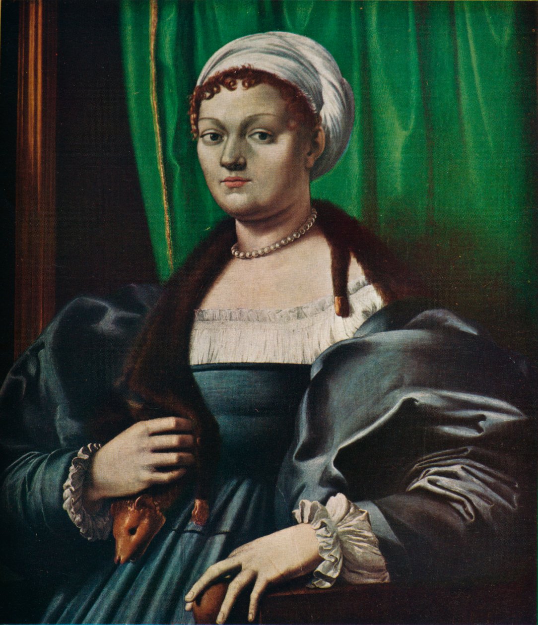Retrato de una dama, siglo XVI de Giulio Romano