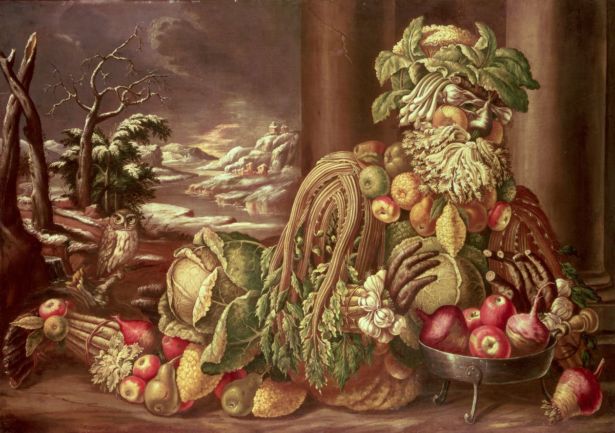 Invierno de Giuseppe Arcimboldo