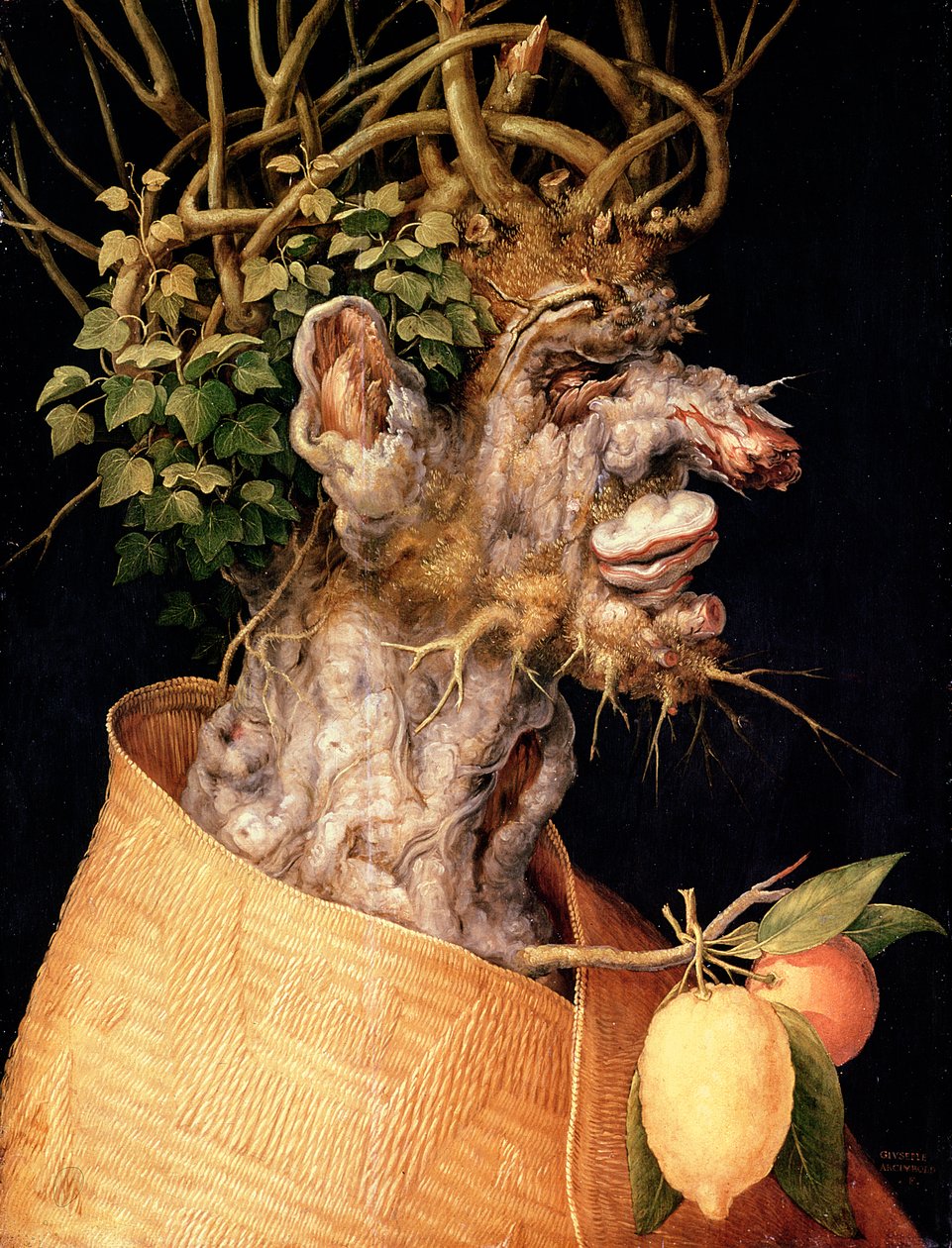 Invierno de Giuseppe Arcimboldo