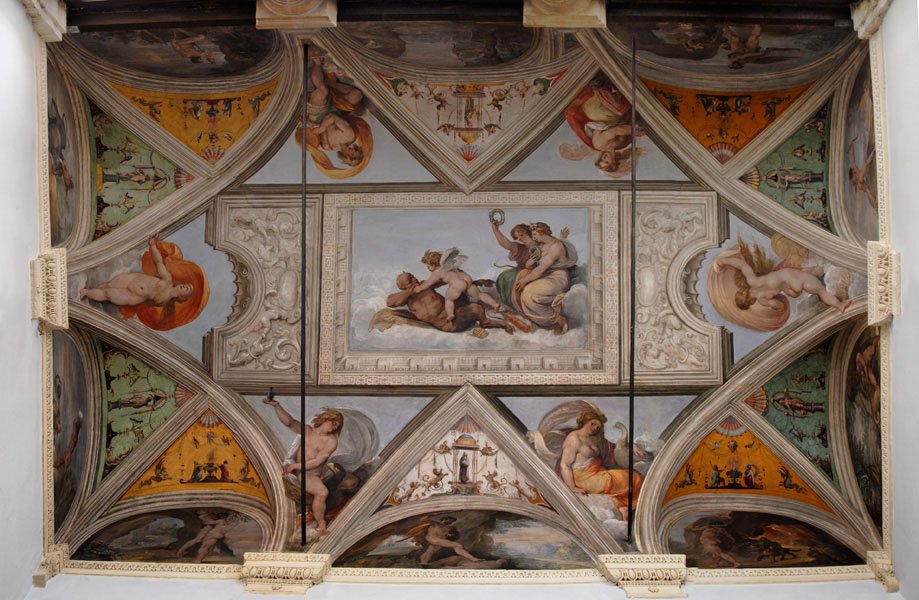 Loggia Orsini Omnia Vincit Amor de Giuseppe Cesari