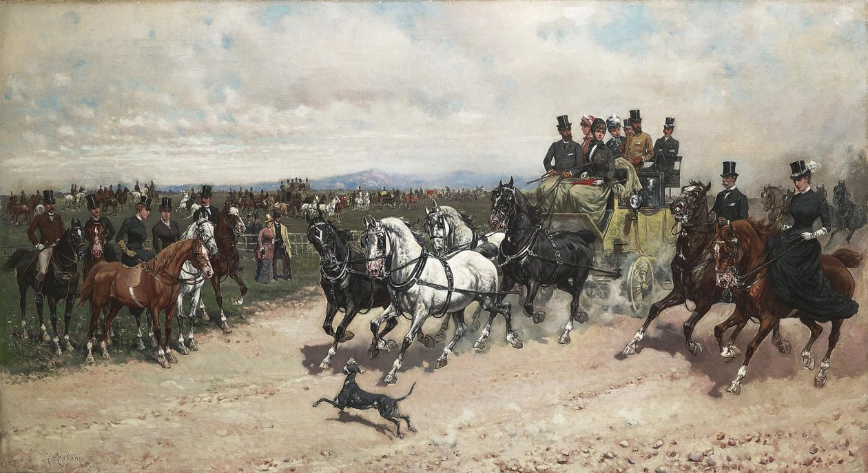 El regreso de Capannelle de Giuseppe Gabani