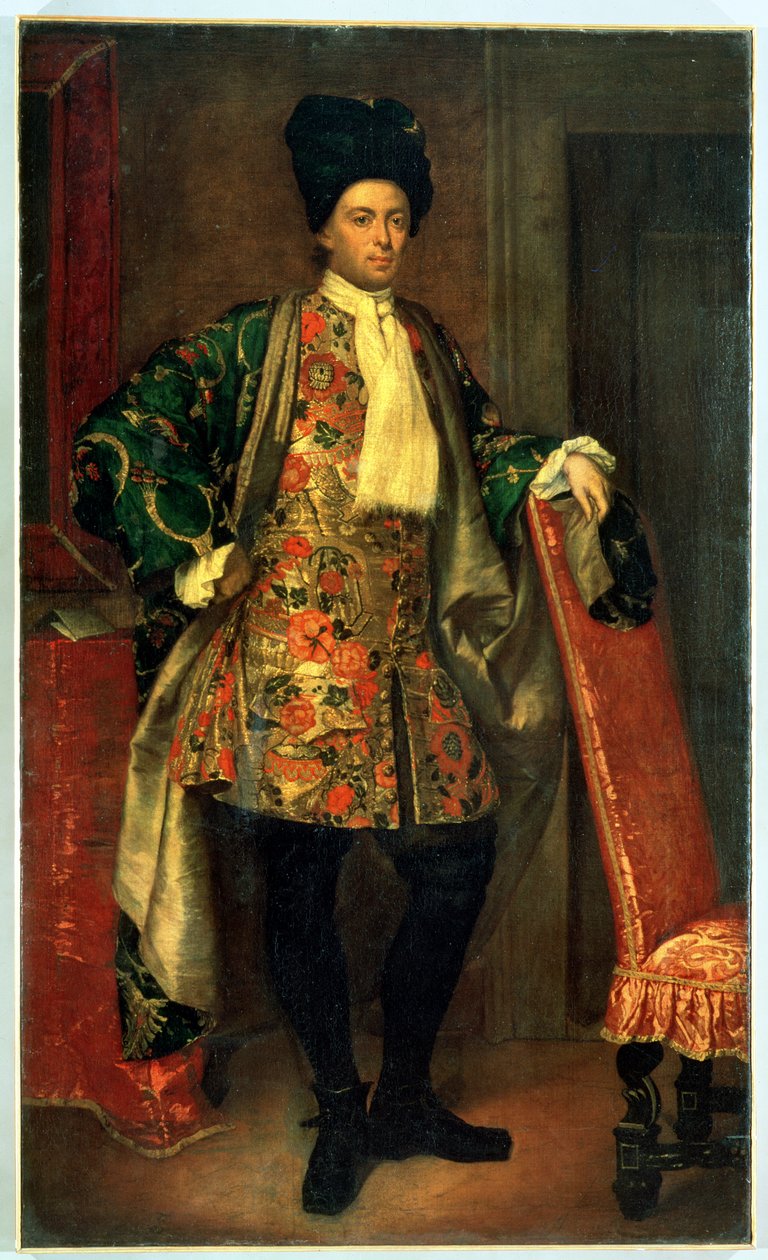 Retrato del Conde Giovanni Battista Vailetti de Giuseppe Ghislandi