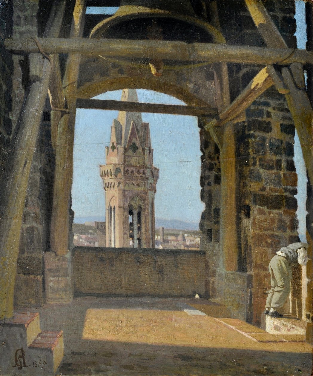 Torre del Palacio del Podestà de Giuseppe Abbati