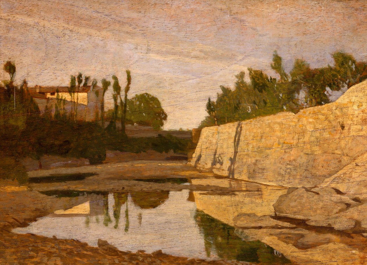 La cura de Mugnone (Florencia) de Giuseppe Abbati