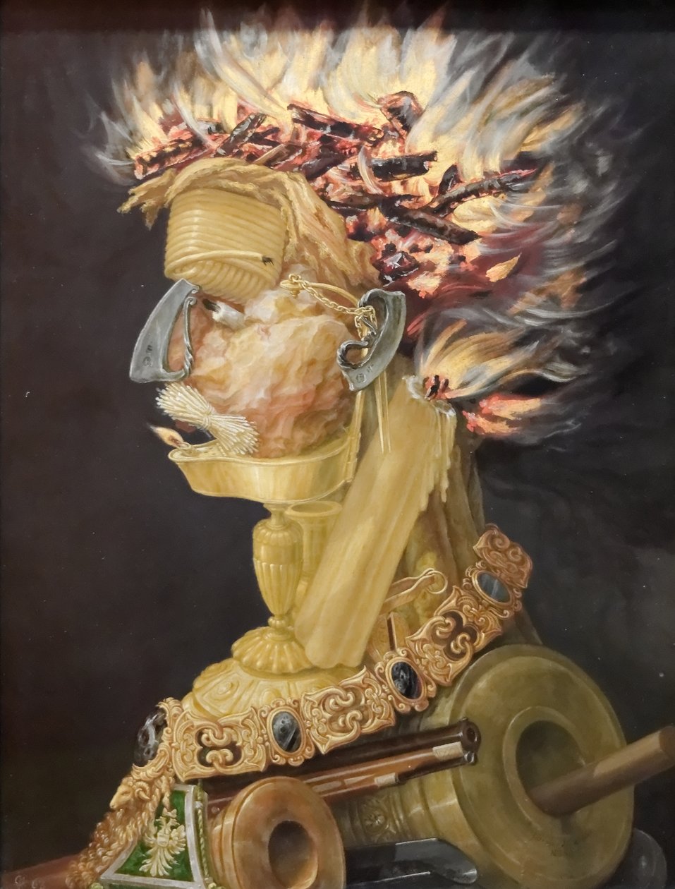 Alemán: Feuer Fire de Giuseppe Arcimboldo
