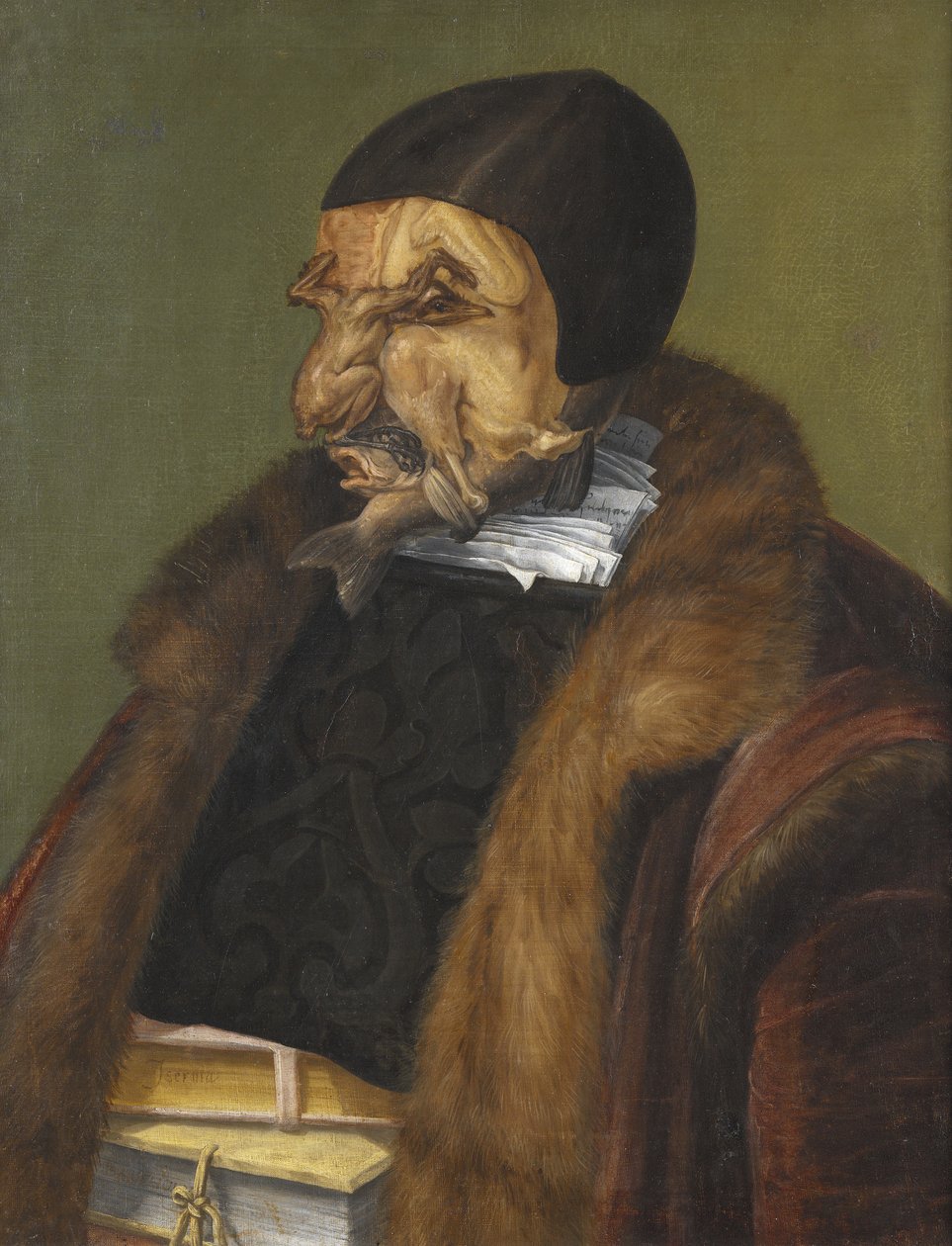 El Abogado, 1566 de Giuseppe Arcimboldo