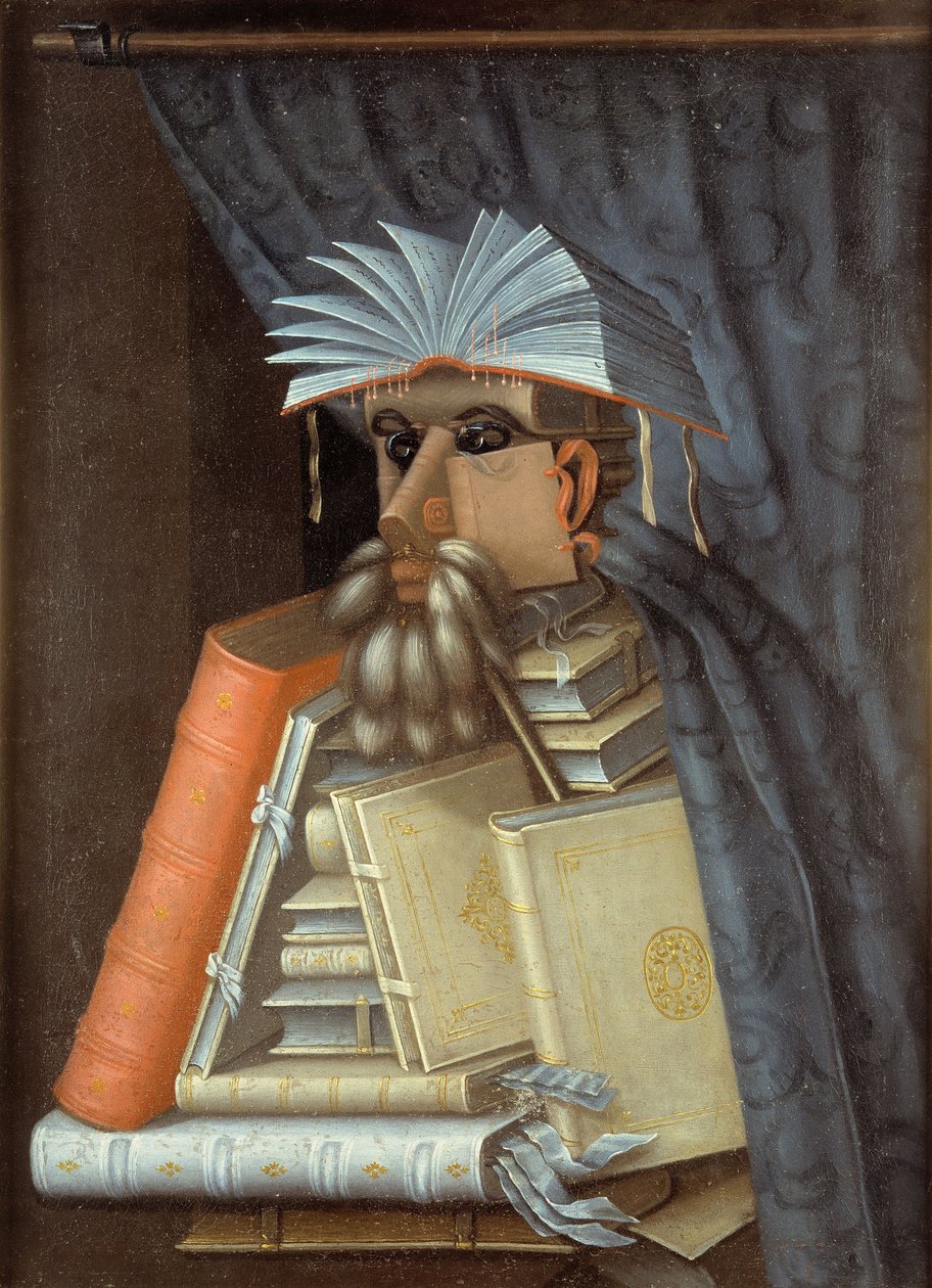 El Bibliotecario de Giuseppe Arcimboldo
