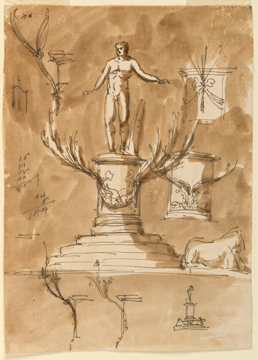 Candelabros de Giuseppe Barberi