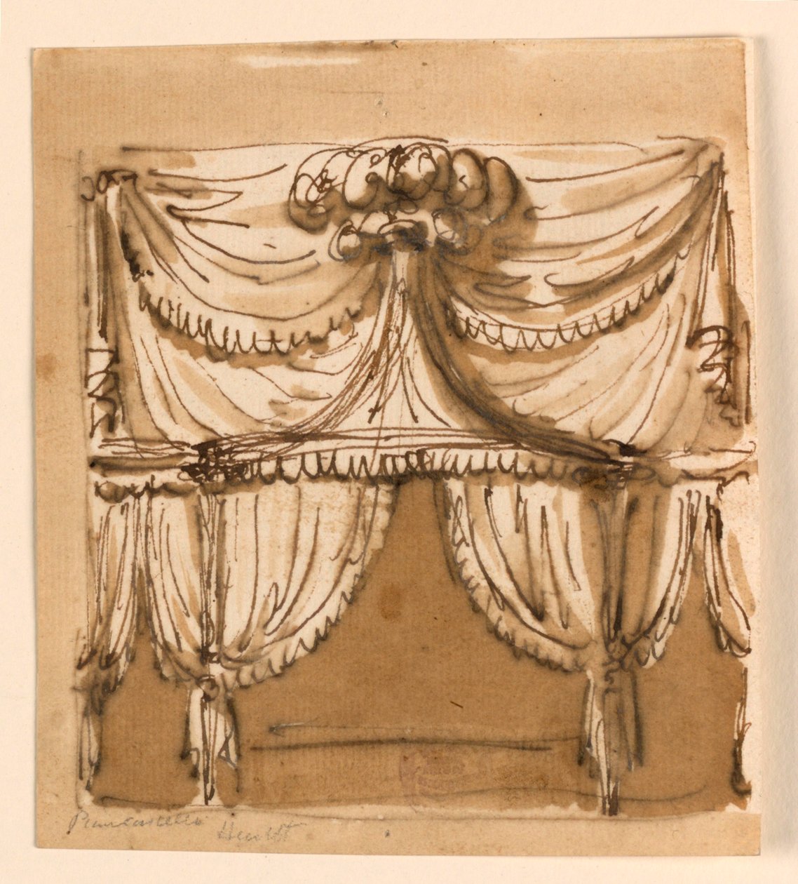 Elevación de un nicho de Giuseppe Barberi